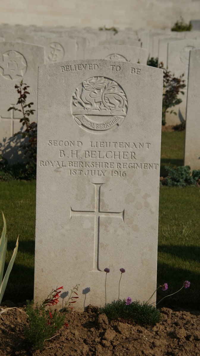 Basil Belcher's grave