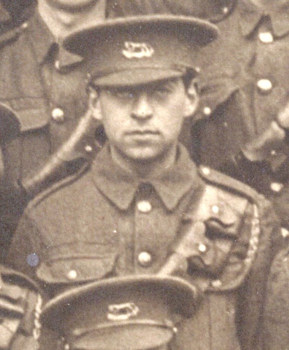 Believed to be Algernon Freeman from a photograph of A Squadron, Berkshire Yeomanry  